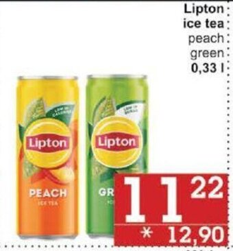 Jip Lipton ice tea peach green 0.33 l. nabídka
