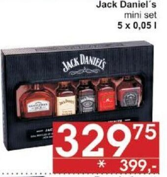 Jip Jack Daniel's mini set 5 x 0,05 l. nabídka
