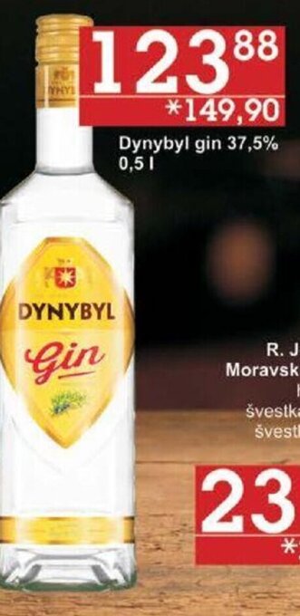 Jip DYNYBYL gin 37.5 % 0.5 l. nabídka