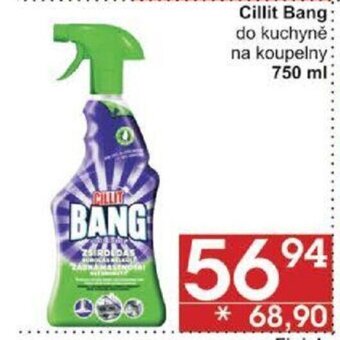Jip Cillit Bang do kuchyně na koupelny 750 ml nabídka