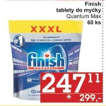 Jip Finish tablety do myčky Quantum Max 60 ks nabídka