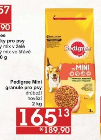 Jip Pedigree Mini granule pro psy nabídka