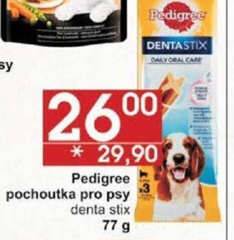 Jip Pedigree pochoutka pro psy denta stix 77 g nabídka
