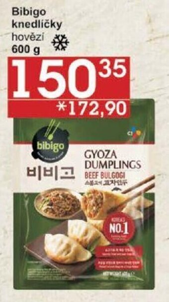 Jip Bibigo knedličky hovězí 600 g nabídka