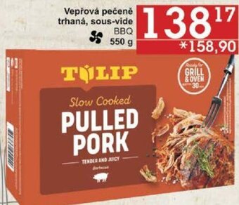 Jip Vepřová pečeně trhaná, sous-vide BBQ 550 g nabídka