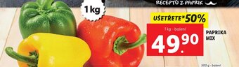 Lidl PAPRIKA MIX nabídka