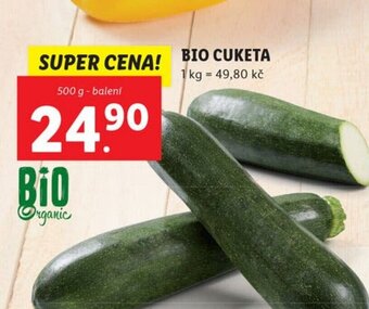 Lidl BIO CUKETA nabídka