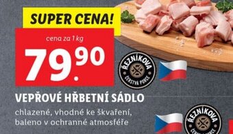 Lidl VEPŘOVÉ HŘBETNÍ SÁDLO nabídka