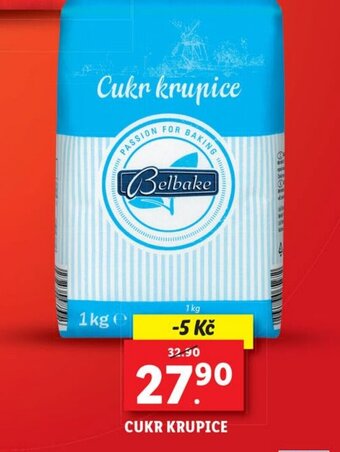 Lidl CUKR KRUPICE nabídka