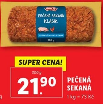 Lidl PEČENÁ SEKANÁ nabídka