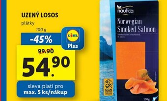 Lidl UZENÝ LOSOS nabídka