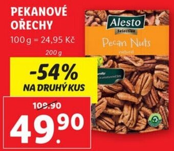 Lidl PEKANOVÉ OŘECHY nabídka