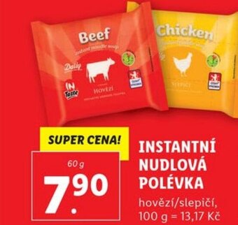 Lidl INSTANTNÍ NUDLOVÁ POLÉVKA nabídka