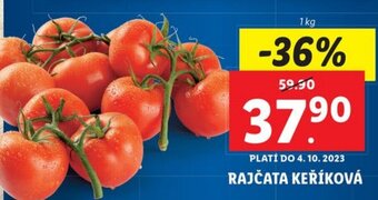Lidl RAJČATA KEŘÍKOVÁ nabídka