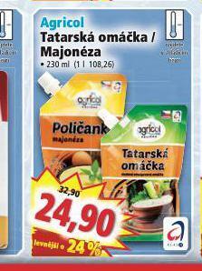 Norma Agricol tatarská omáčka nabídka