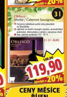 Norma Merlot nabídka