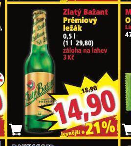 Norma Pivo zlatý bažant nabídka