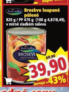 Norma Broskve nabídka