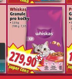 Norma Whiskas granule pro kočky nabídka