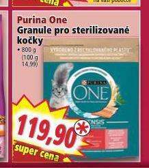 Norma Purina one granule pro kočky nabídka