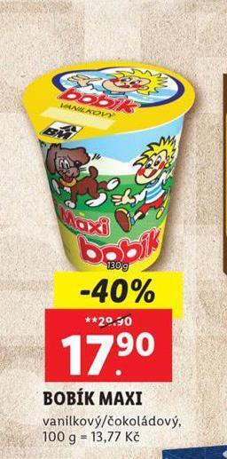 Lidl Bobík nabídka