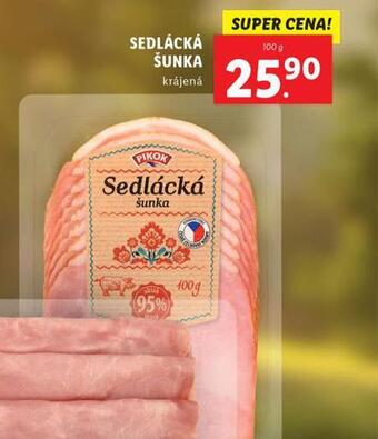 Lidl Sedlácká šunka nabídka