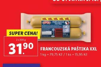 Lidl Francouzská paštika nabídka