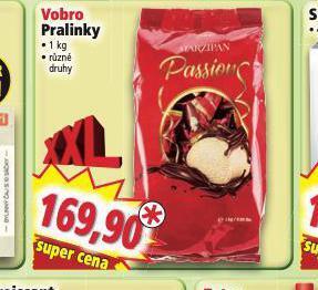 Norma Vobro pralinky nabídka