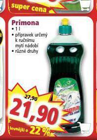 Norma Primona na nádobí nabídka