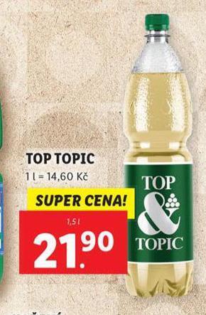 Lidl Top topic nabídka