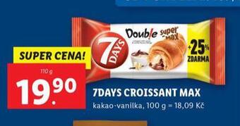 Lidl 7days croissant nabídka
