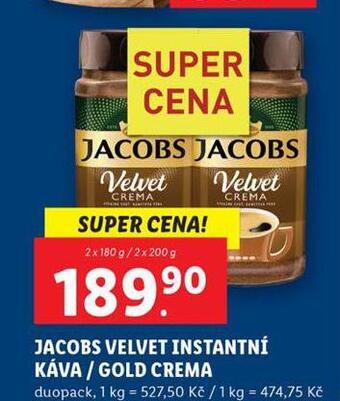 Lidl Káva jacobs nabídka
