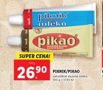 Lidl Piknik nabídka