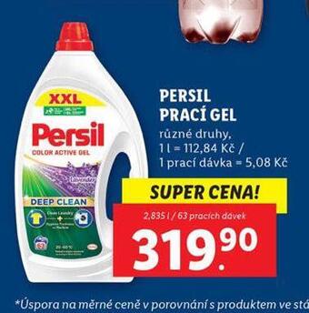 Lidl Persil prací prostředek nabídka