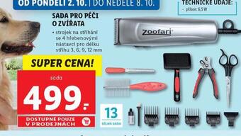 Lidl Sada pro péči o zvířata nabídka