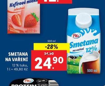 Lidl Smetana na vaření nabídka