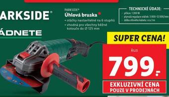 Lidl Úhlová bruska nabídka