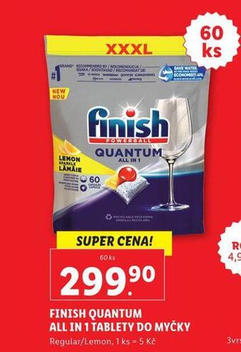 Lidl Finish tablety do myčky nabídka