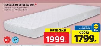 Lidl Matrace nabídka