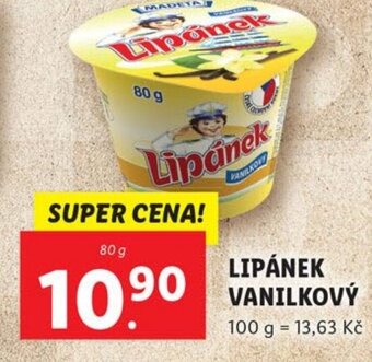 Lidl LIPÁNEK VANILKOVÝ nabídka