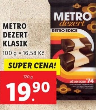 Lidl METRO DEZERT KLASIK nabídka