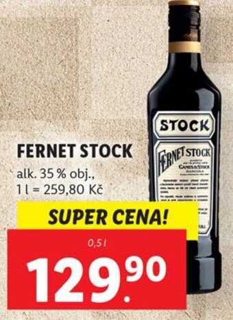 Lidl FERNET STOCK nabídka