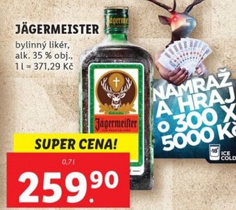 Lidl JÄGERMEISTER nabídka