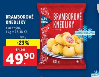 Lidl BRAMBOROVÉ KNEDLÍKY nabídka