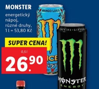 Lidl MONSTER nabídka