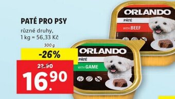 Lidl ORLANDO PATÉ PRO PSY nabídka
