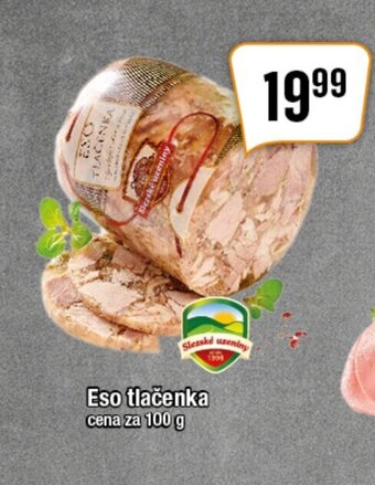 TEMPO Eso tlačenka cena za 100 g nabídka