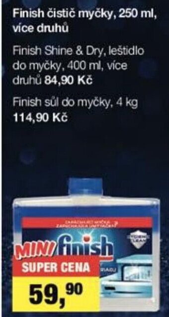 Šlak Finish čistič myčky, 250 ml nabídka