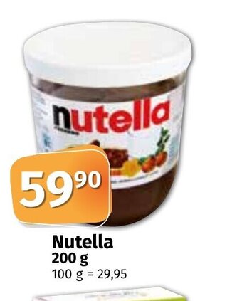 COOP TIP Nutella 200 g nabídka