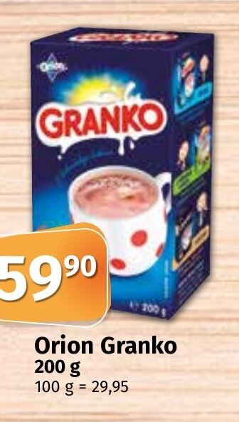 COOP TIP Orion Granko 200 g nabídka